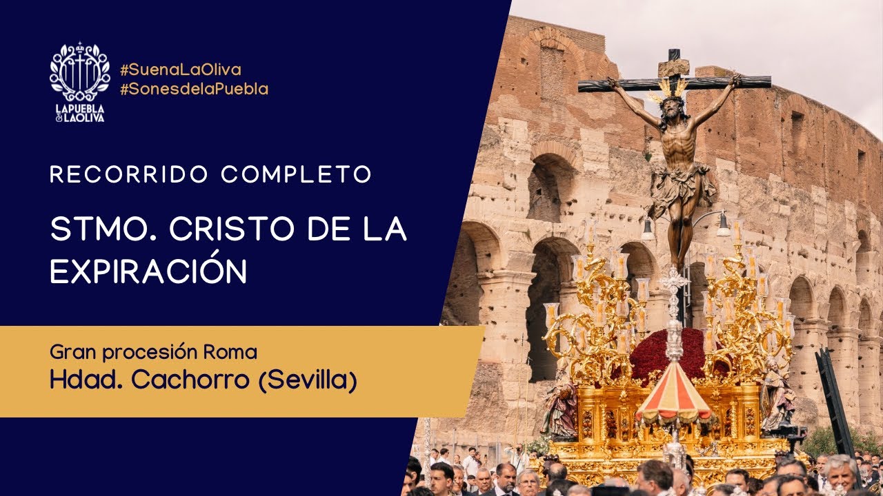 Santísimo Cristo de la Expiración | Gran Procesión de Roma 2025
