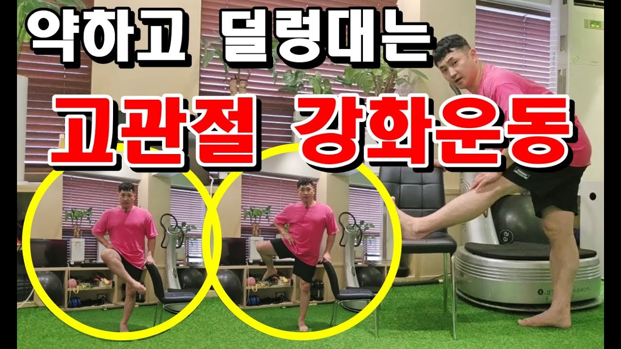 [고관절 강화운동] 고관절이 약하고 덜렁대는 분들을 위해