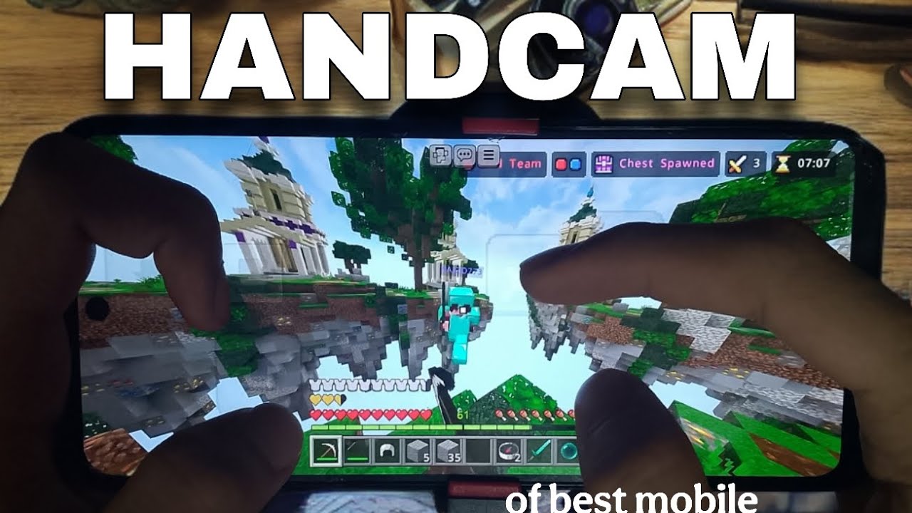 Best Skywars Mobile Handcam + Crazy Insane Comboes and Clutches