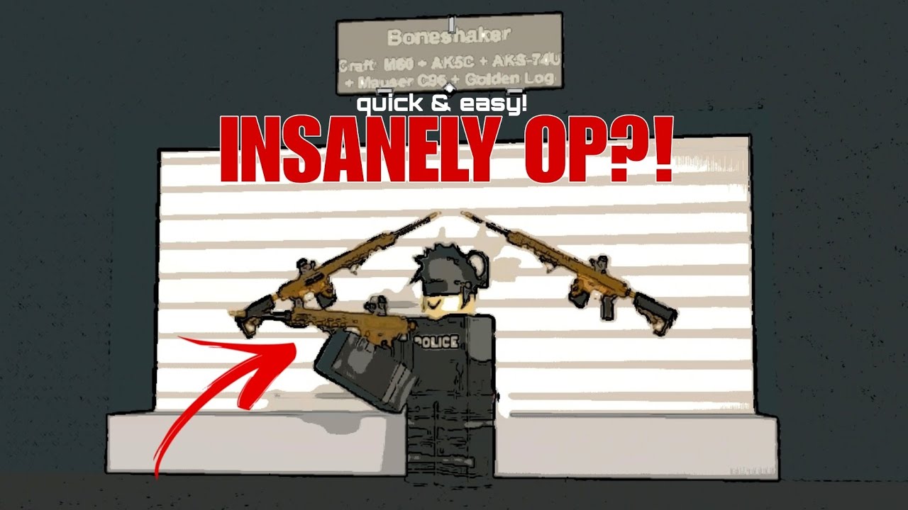 HOW TO GET THE BONESHAKER (OP) | Prison Escape V2 | v 1.3.0 QUICK TUTORIAL