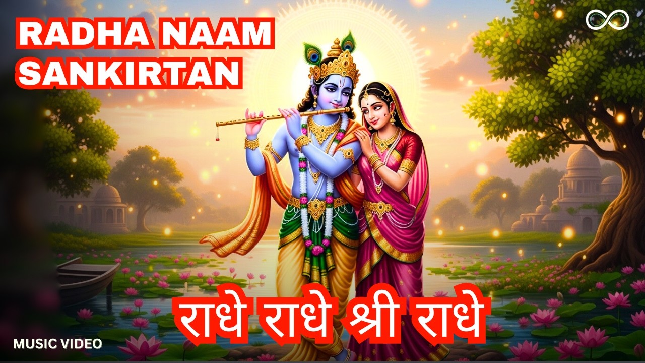 Radha Naam Jap Sankirtan | Radhe Radhe Shri Radhe | Peaceful Radha Chant | JAI Infinity Studios