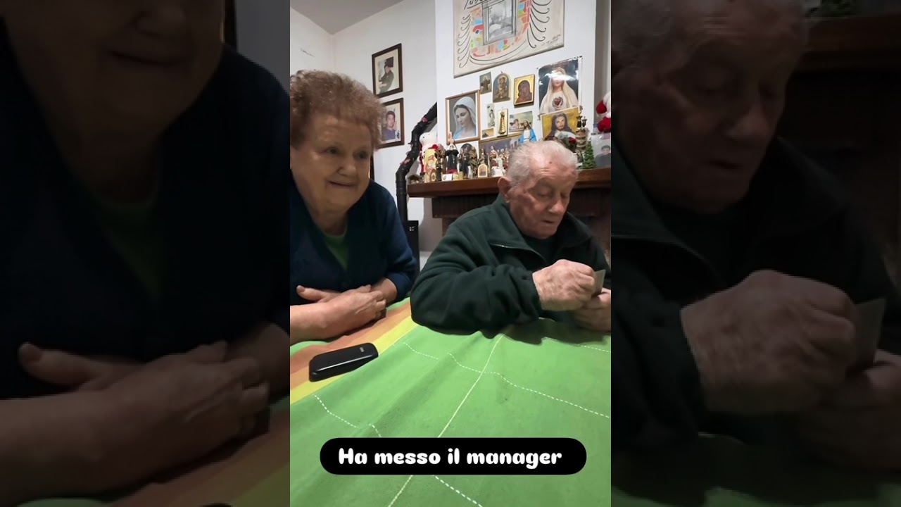 Nonno Faustino ha messo il Manager 🐊🔥😂🐊