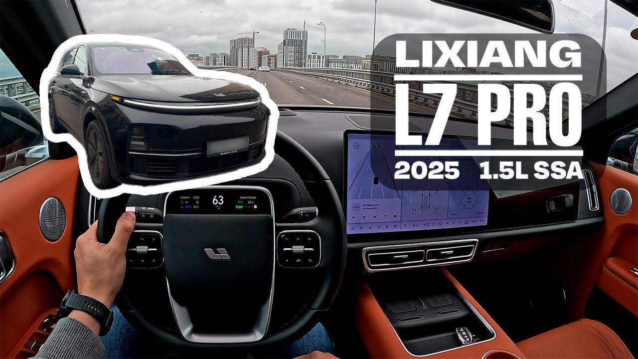Hybrid? Electric? BOTH? Meet the Smartest SUV Ever! (Lixiang L7 pro) | POV  test drive