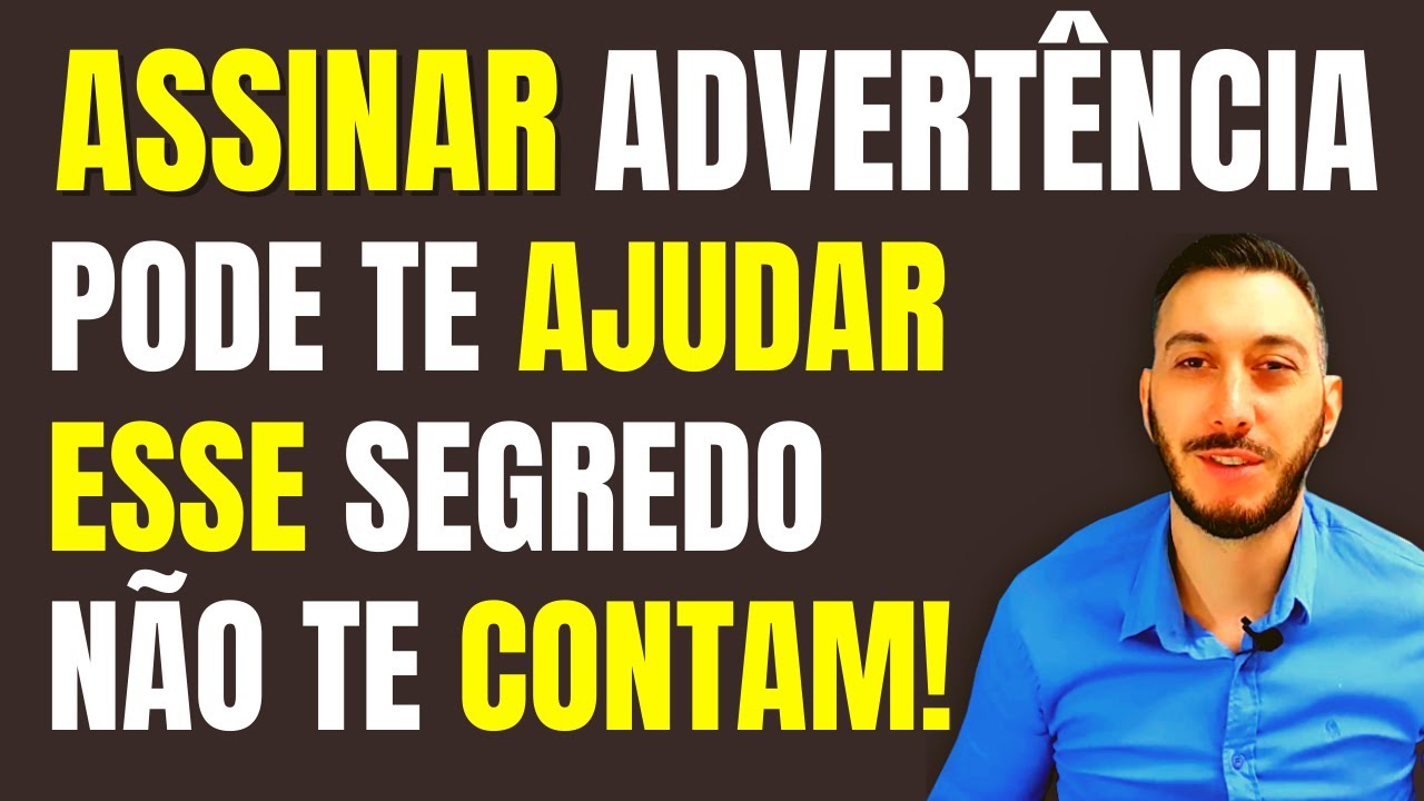 Quantas advertências geram JUSTA CAUSA em 2022? Advertência e Suspensão no Trabalho - Justa causa