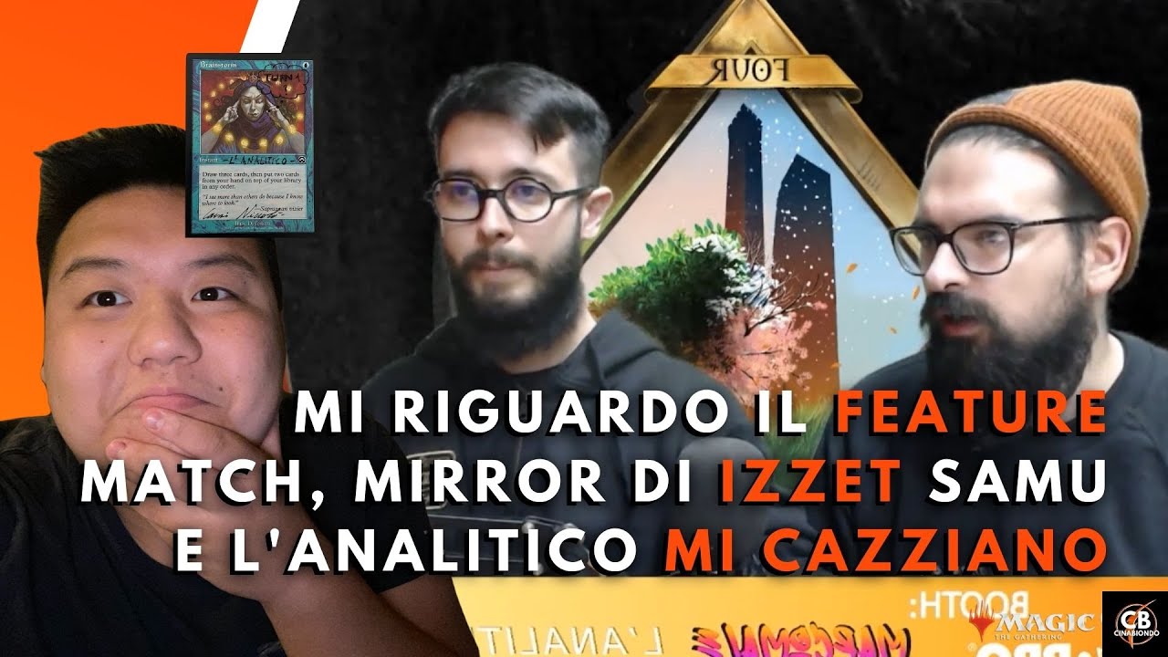 VOD del mio FEATURE MATCH AL 4 SEASONS BOLOGNA | QUELLI DEL BLUE DOJO MI CAZZIANO | IZZET LEGACY MTG
