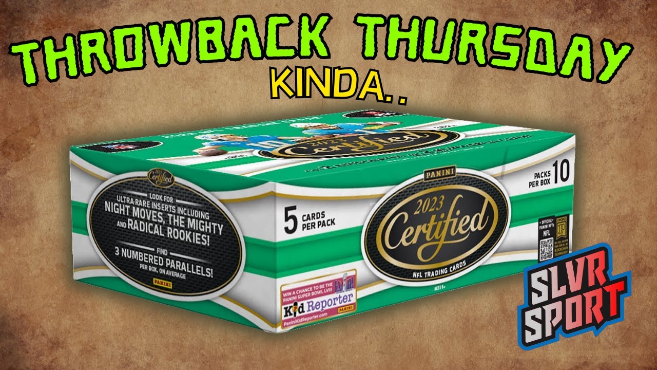 4 Hits Per Box! - 2023 Panini Certified Football Hobby Box