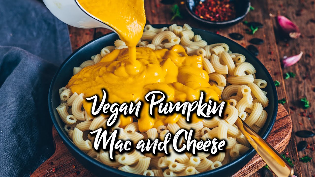 Vegan Pumpkin Mac and Cheese * easy Recipe