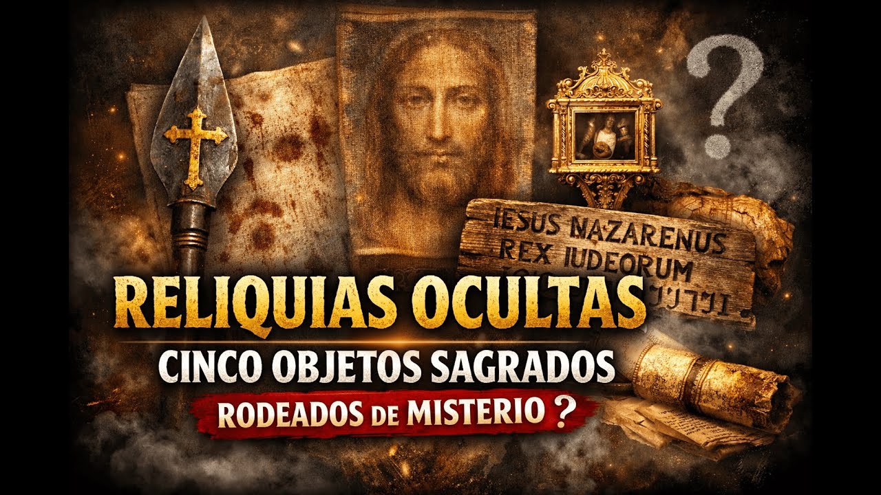 Reliquias ocultas: cinco objetos sagrados rodeados de misterio