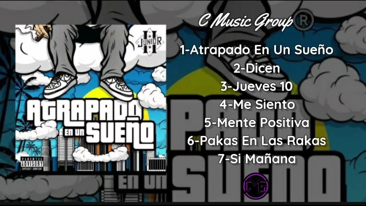 Junior H  -  Atrapado En Un Sue&ntilde;o Album Completo  Corrridos Tumbados 2021