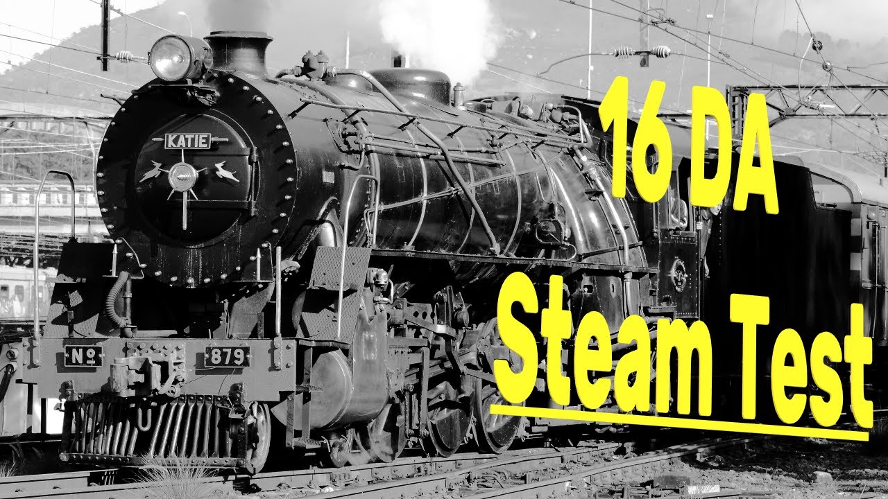 Steam Test - Class 16DA, 879 - Old Film