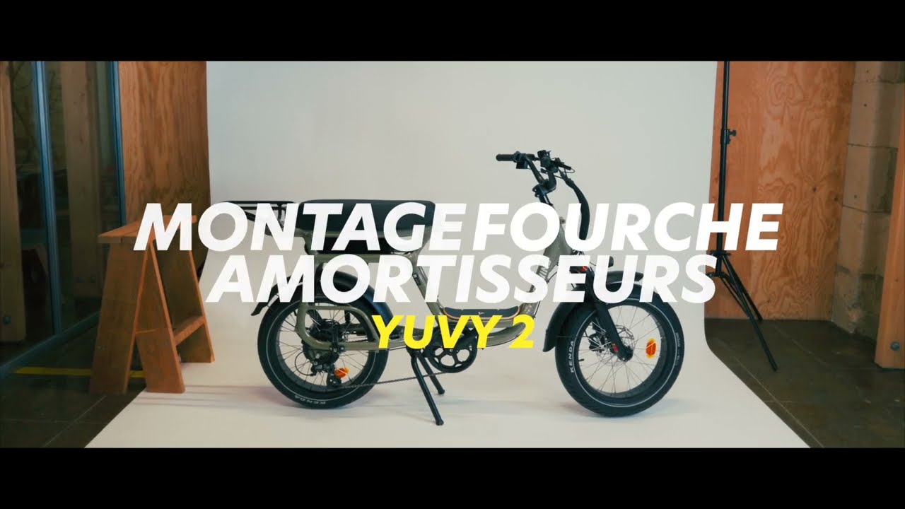 Montage de la fourche amortisseurs avant - Yuvy Elwing