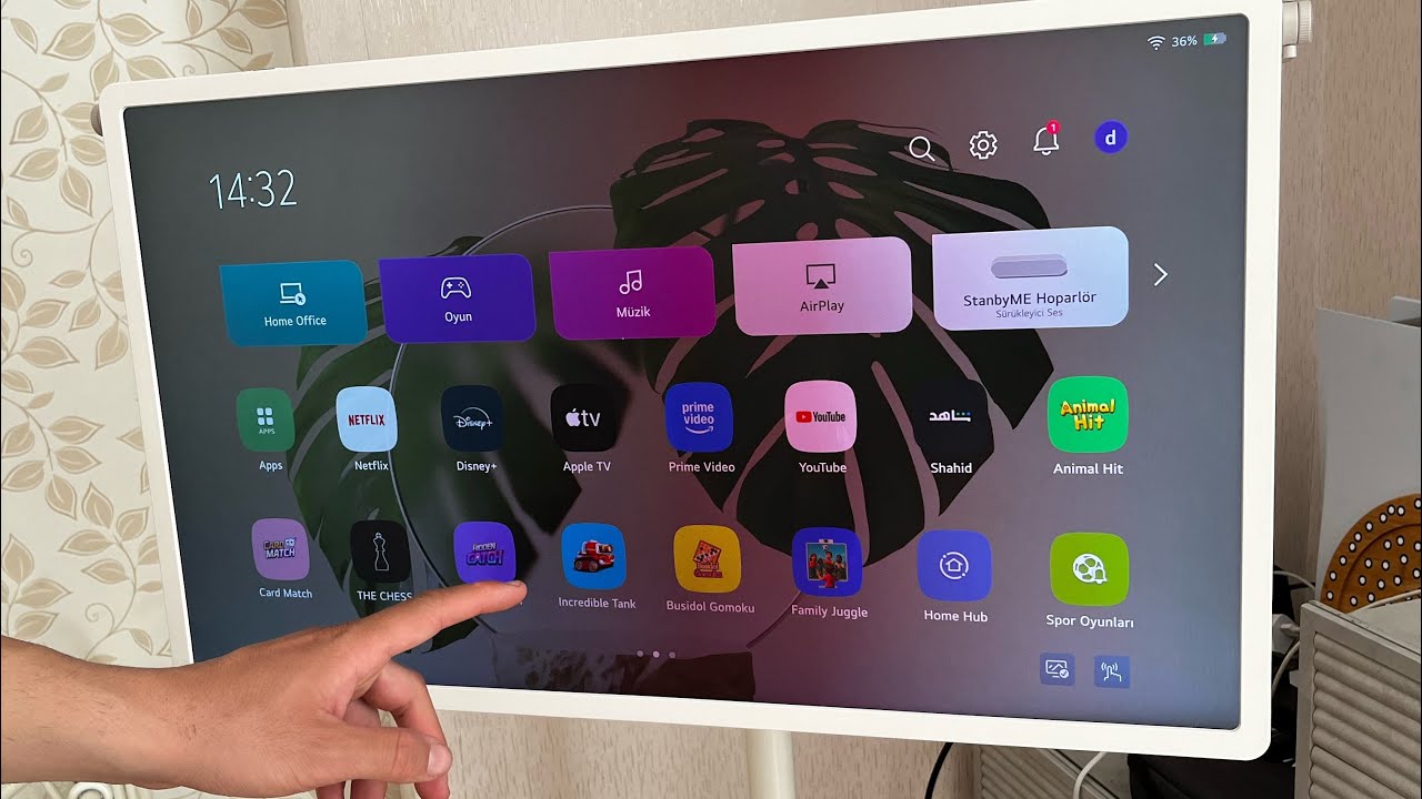 LG StanbyMe 2 27LX6TDGA Monitör kutu açılımı ve kurulumu 