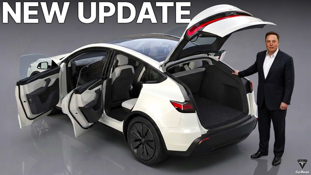 Elon Musk Drops Price 2026 Tesla Model Y | All-New Updated Features LEAKED