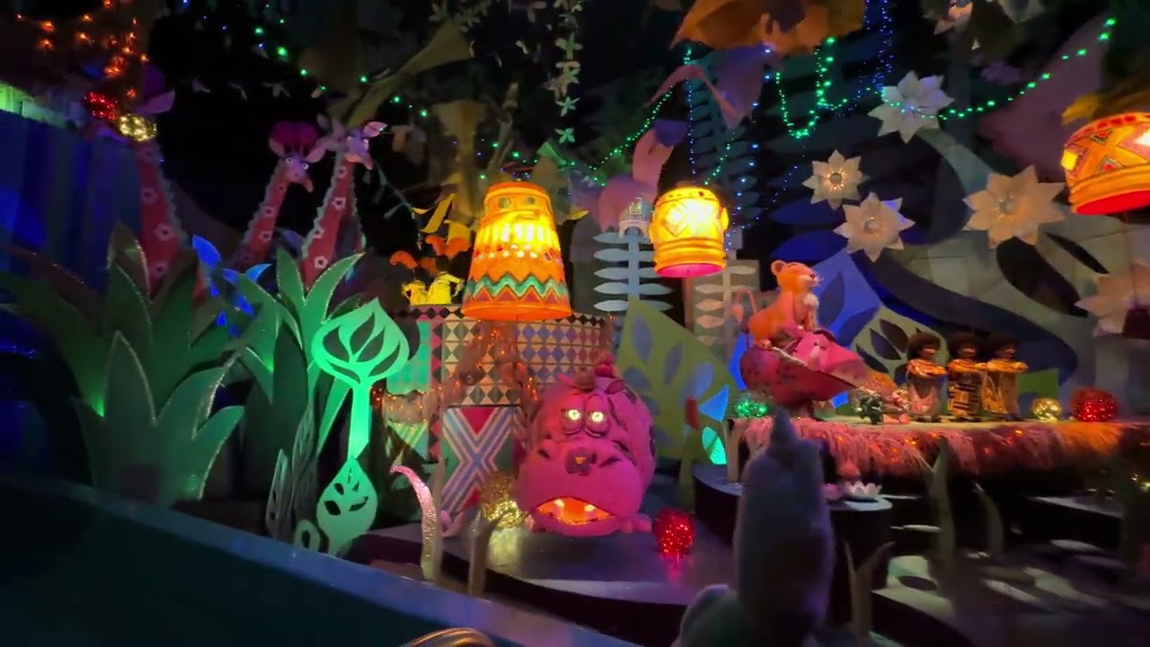 It’s a Small World Holiday 2024 Disneyland Ride with Iggy and Lemmy Koopa