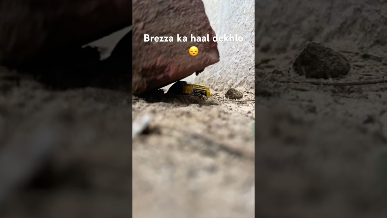Maruti Brezza roof fall accident #cars #shorts #crash #viralvideo
