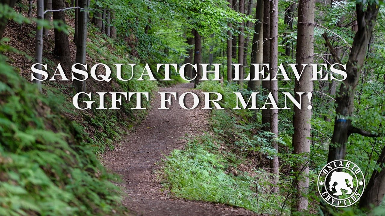 Sasquatch Leaves Gift For Man!
