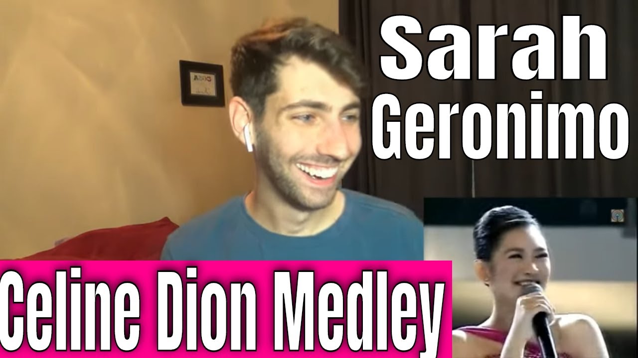 Sarah Geronimo - Celine Dion Medley REACTION