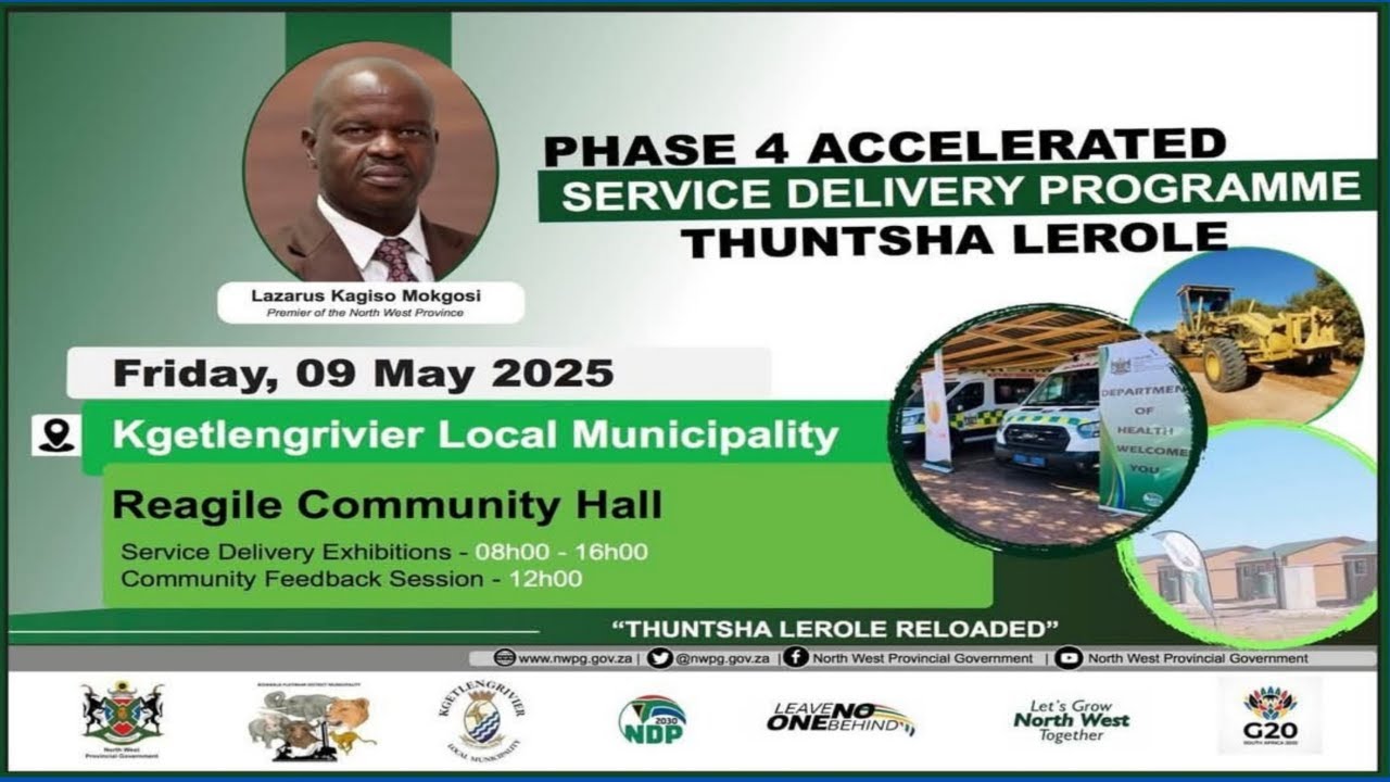 KgetlengRivier LM Phase 4 Thuntsha Lerole Reloaded Community Feed-back Session