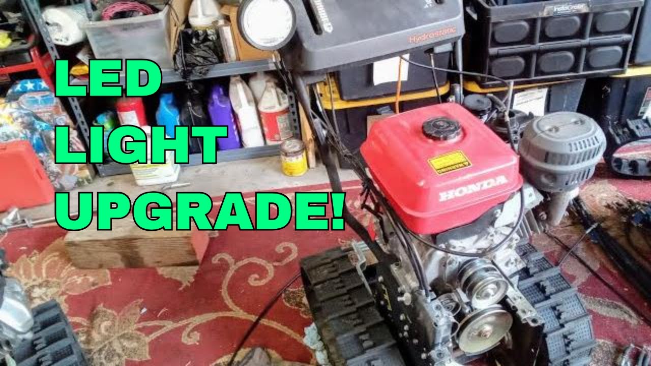 Honda Snowblower BRIGHT LED Light Upgrade