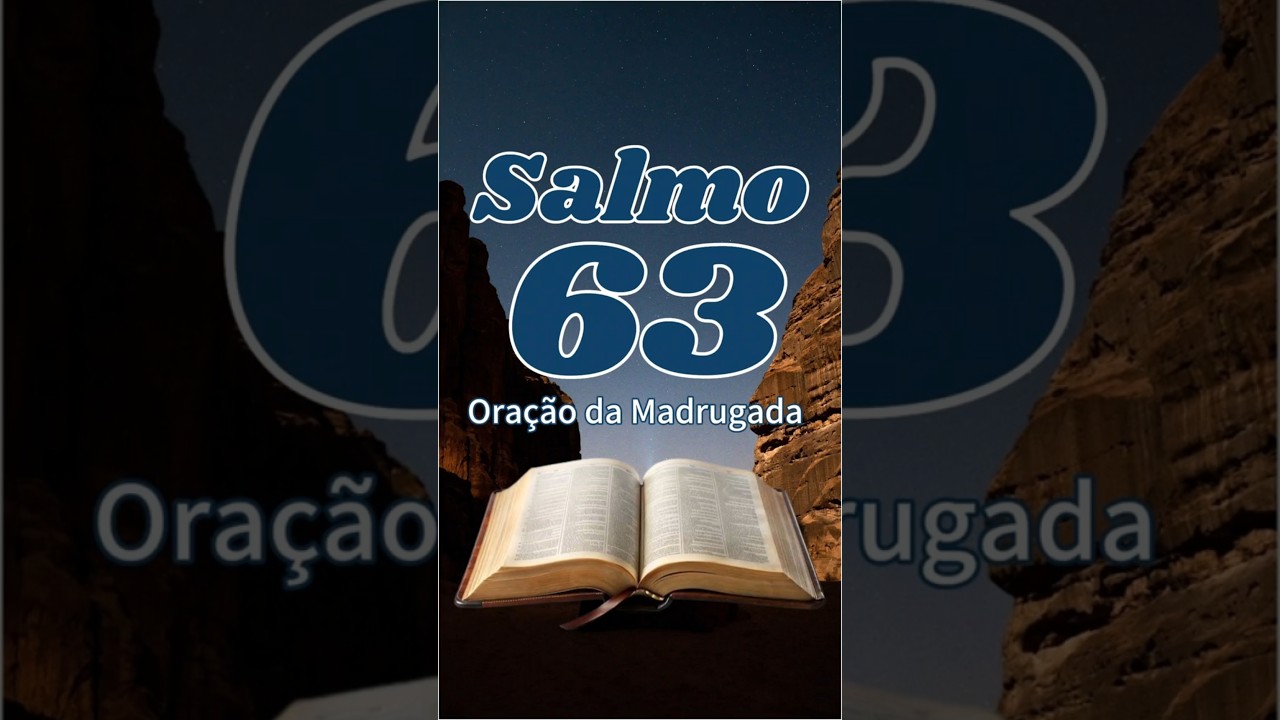 Salmo 63: A Ora&ccedil;&atilde;o da Madrugada para Al&iacute;vio e Prote&ccedil;&atilde;o