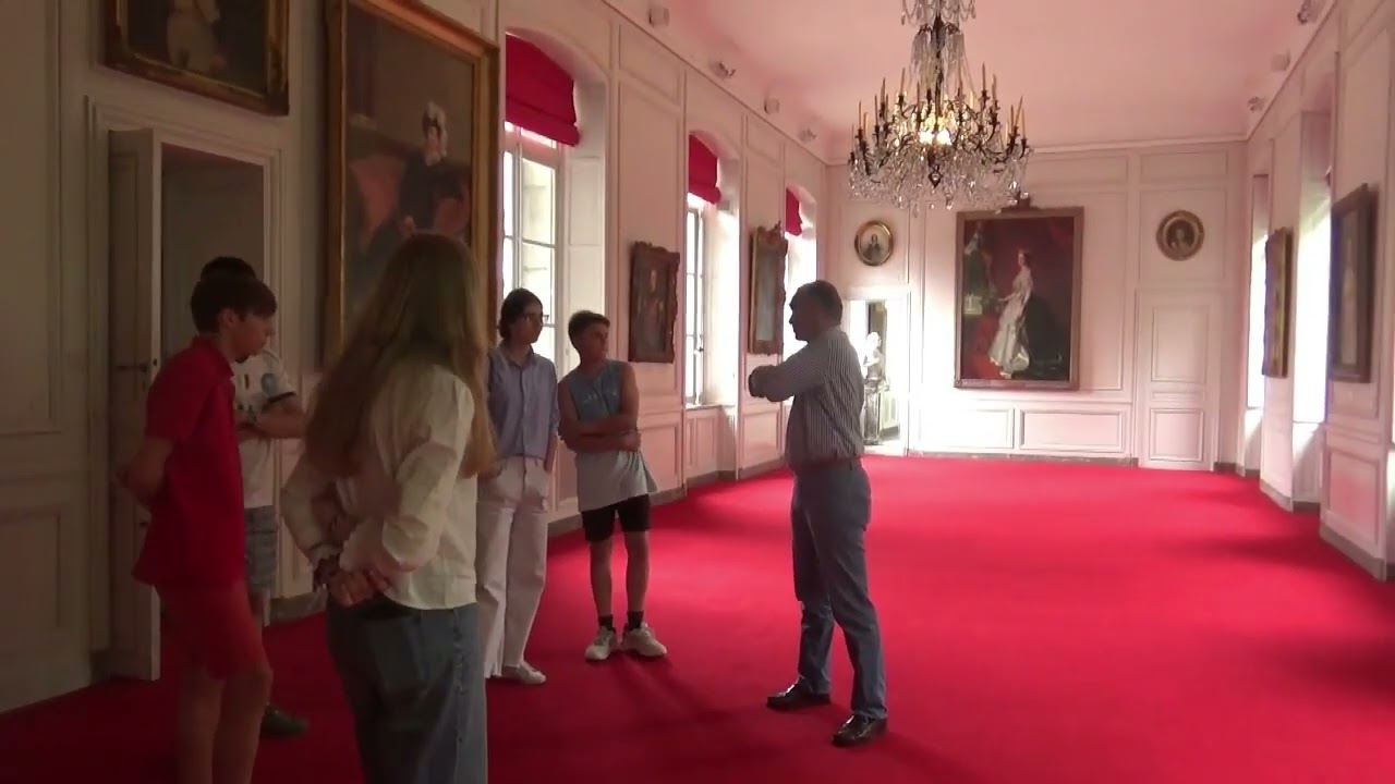 Princesse PAM à Beloeil avec  le Prince de Ligne.