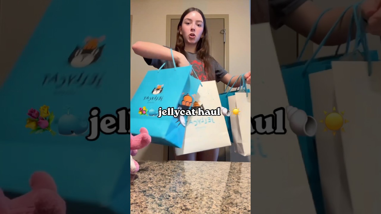 super small jelly cat haul! 