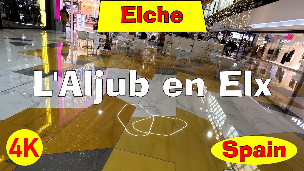 We visited the L'Aljub Shopping Center in Elx. 2025 in January- Spain