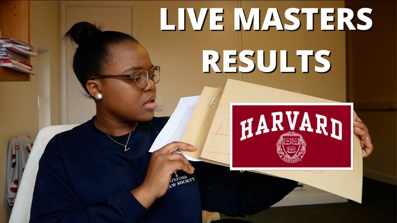 Opening my first 'exam' results at Harvard. LIVE REACTION: Harvard University Student
