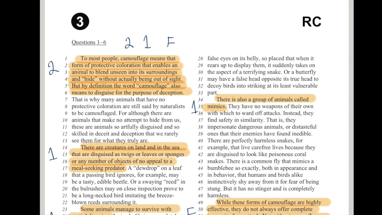 ISEE Reading Comprehension Strategies - Reading Comprehension as a Scavenger Hunt!