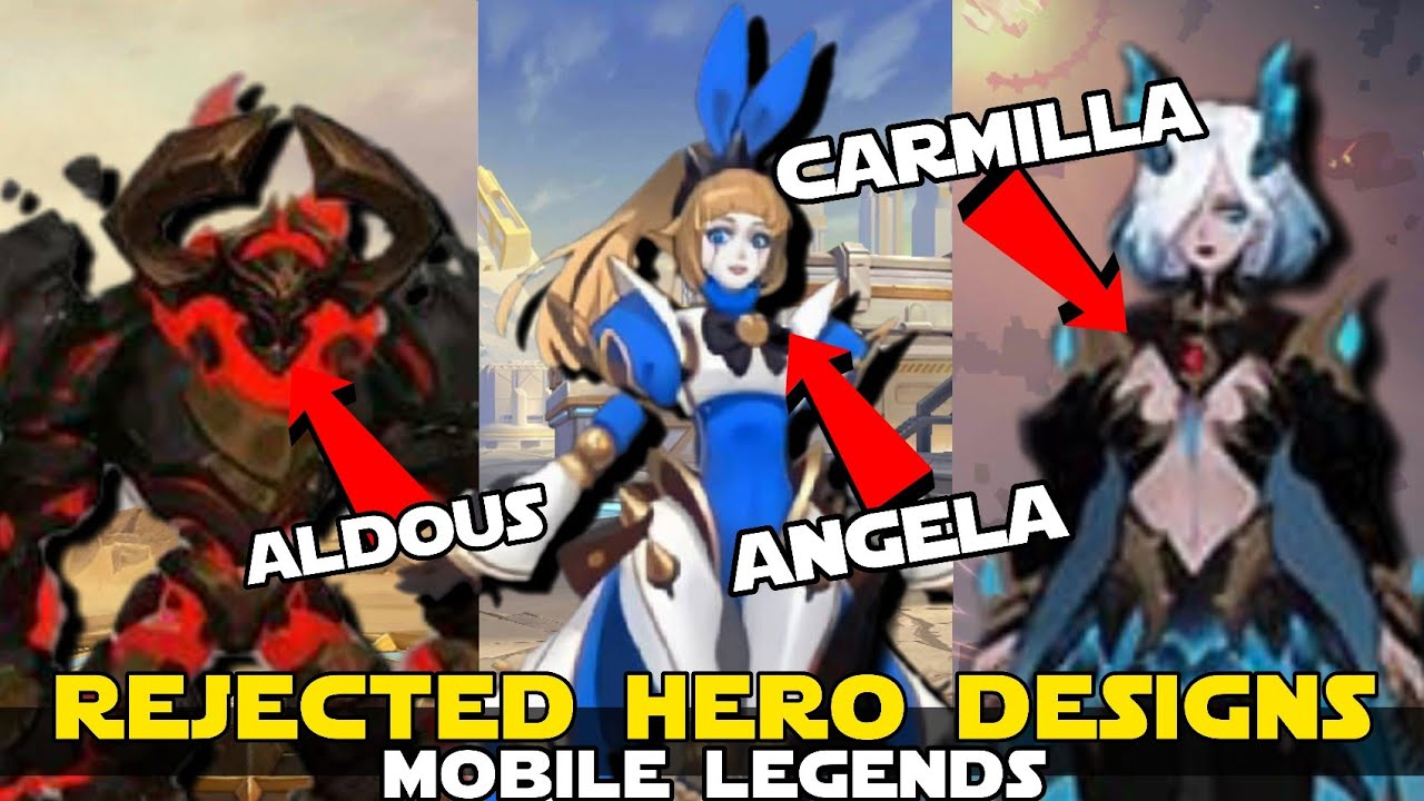 REJECTED MLBB HERO DESIGNS | SURVEY CONCEPT ARTS VS FINAL DESIGN  | MLBB 2024