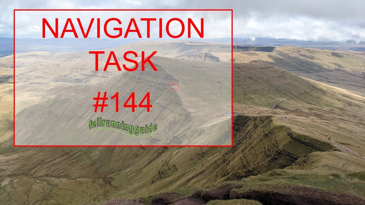 Navigation Task 144 #mapreading #breconbeacons