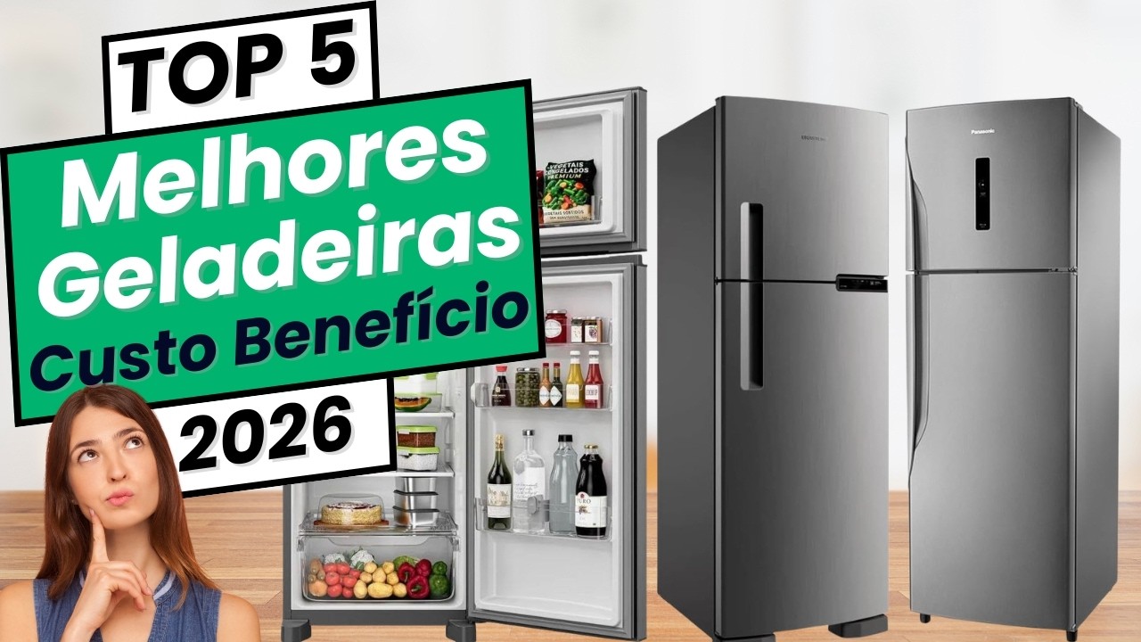 5 Melhores Geladeiras Custo Benef&iacute;cio para Comprar em 2026 At&eacute; R$3 000