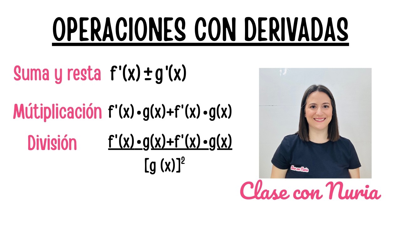 Operaciones con derivadas