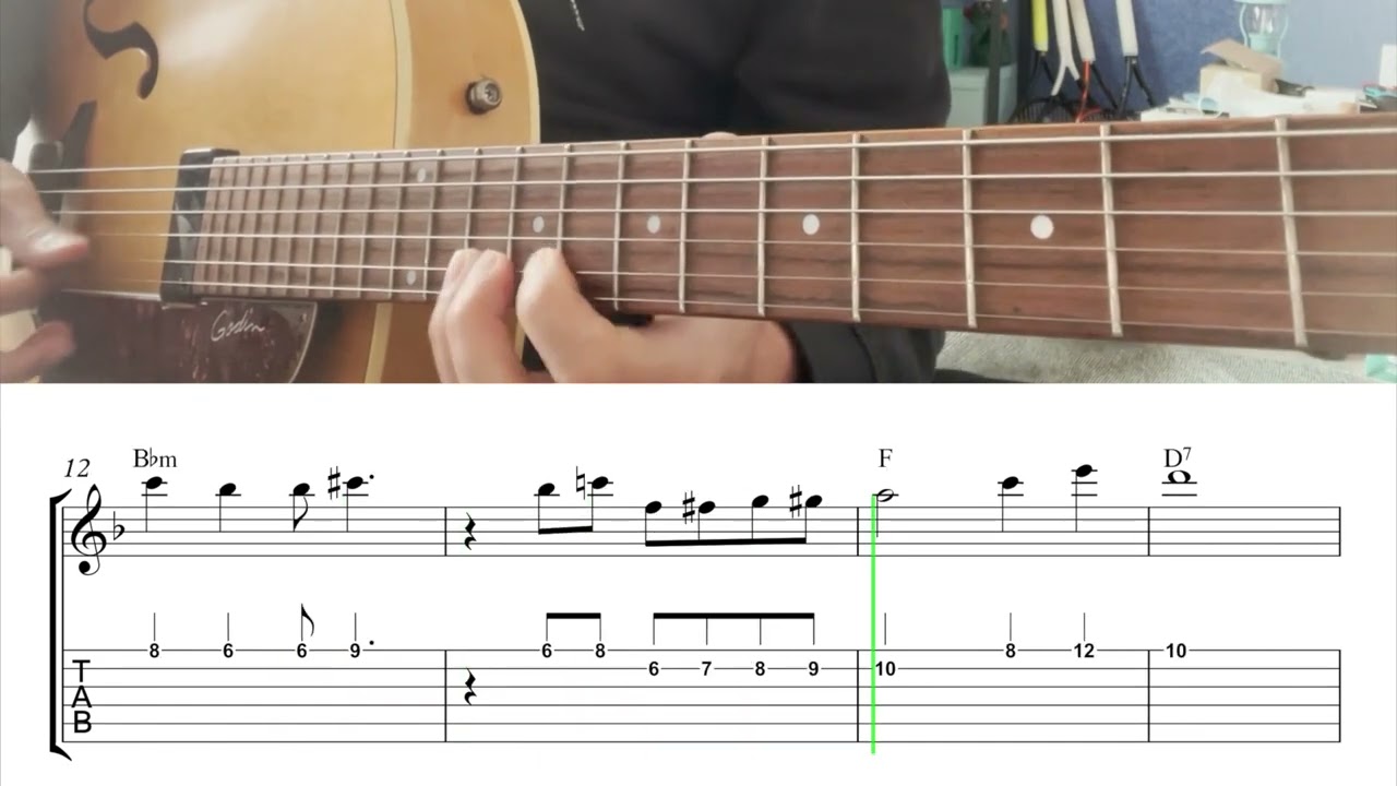 Rose Room - Easy!!! Theme | Gypsy Jazz Guitar Free Tab