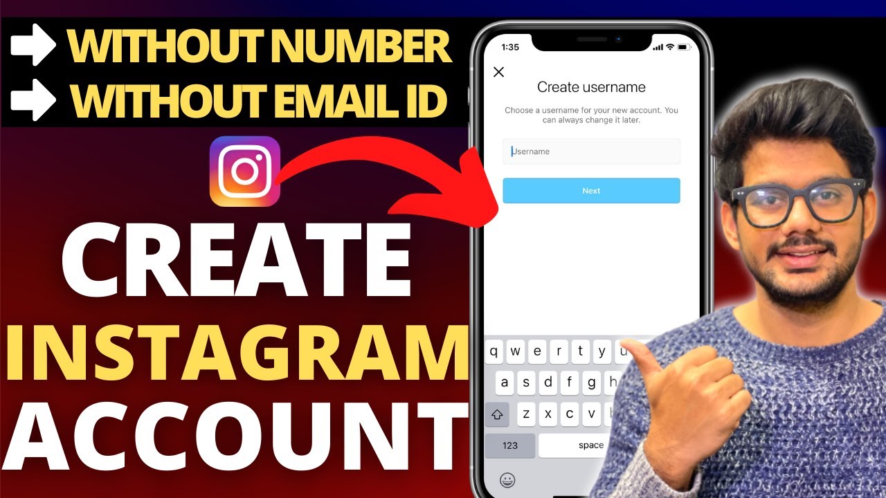 How To Create Instagram Account Without Phone Number or Email? | Fake Instagram Account