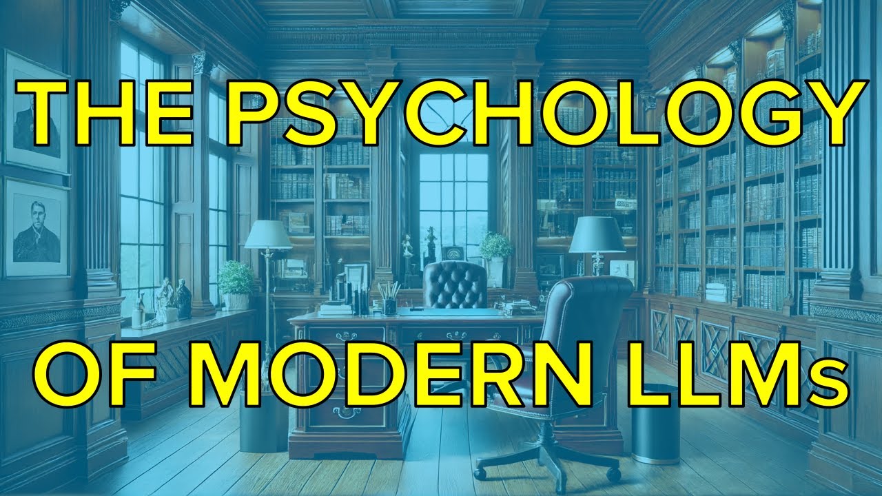 Интегрированный ИИ: психология современных LLM (2024)