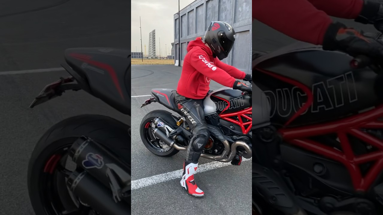 Ducati Monster 1200s Termignoni exhaust🔥 #shorts