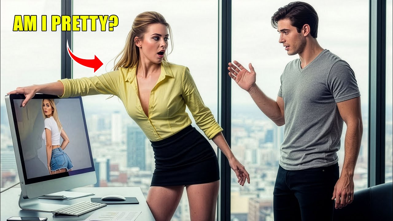 Female CEO Asked, “Am I Pretty?” When a Single Dad Fixed Her Computer and Accidentally Saw Her Photo
