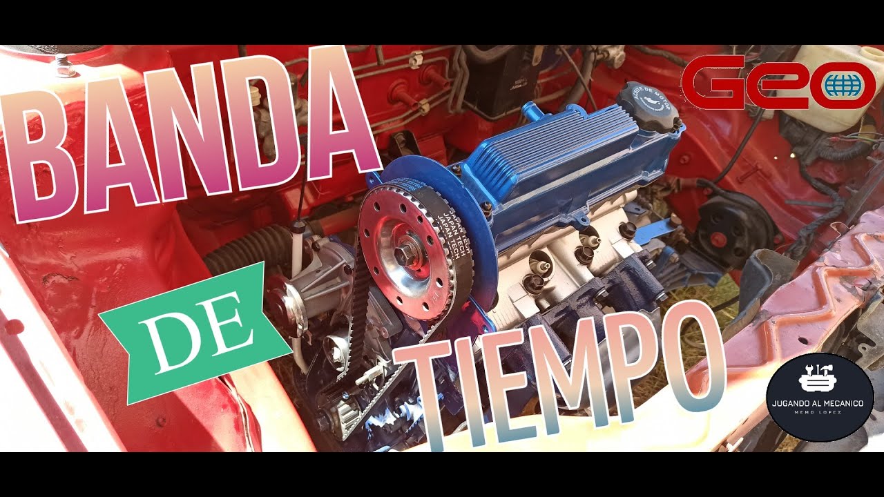 Banda de Tiempo Geo Metro 1.0 🚗