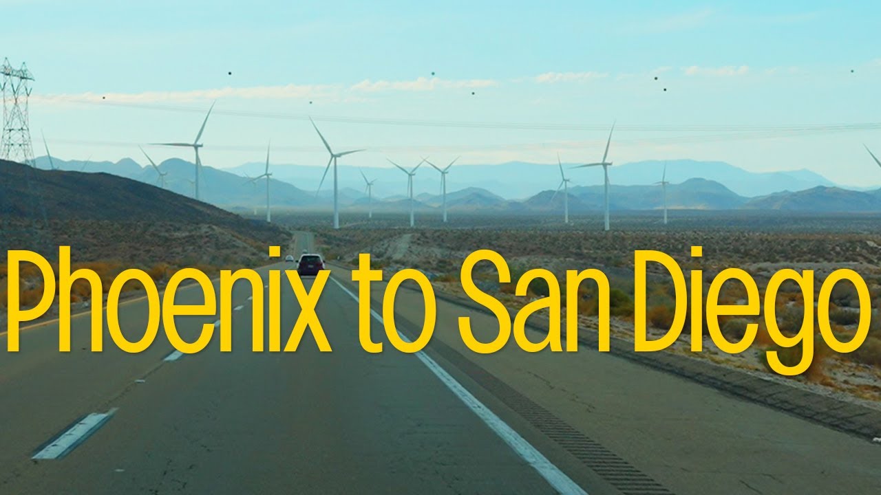 Phoenix to San Diego Complete Road Trip - Desert to Ocean