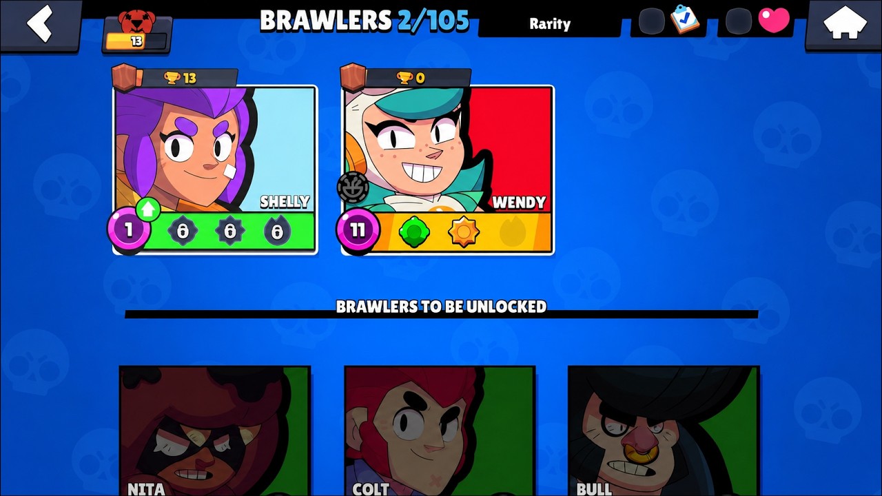 УДАЧА НОВОГО АККАУНТА WENDY: 27 НОВЫХ БРАУЛЕРОВ!😰 НОВОЕ ОБНОВЛЕНИЕ BRAWL STARS😱