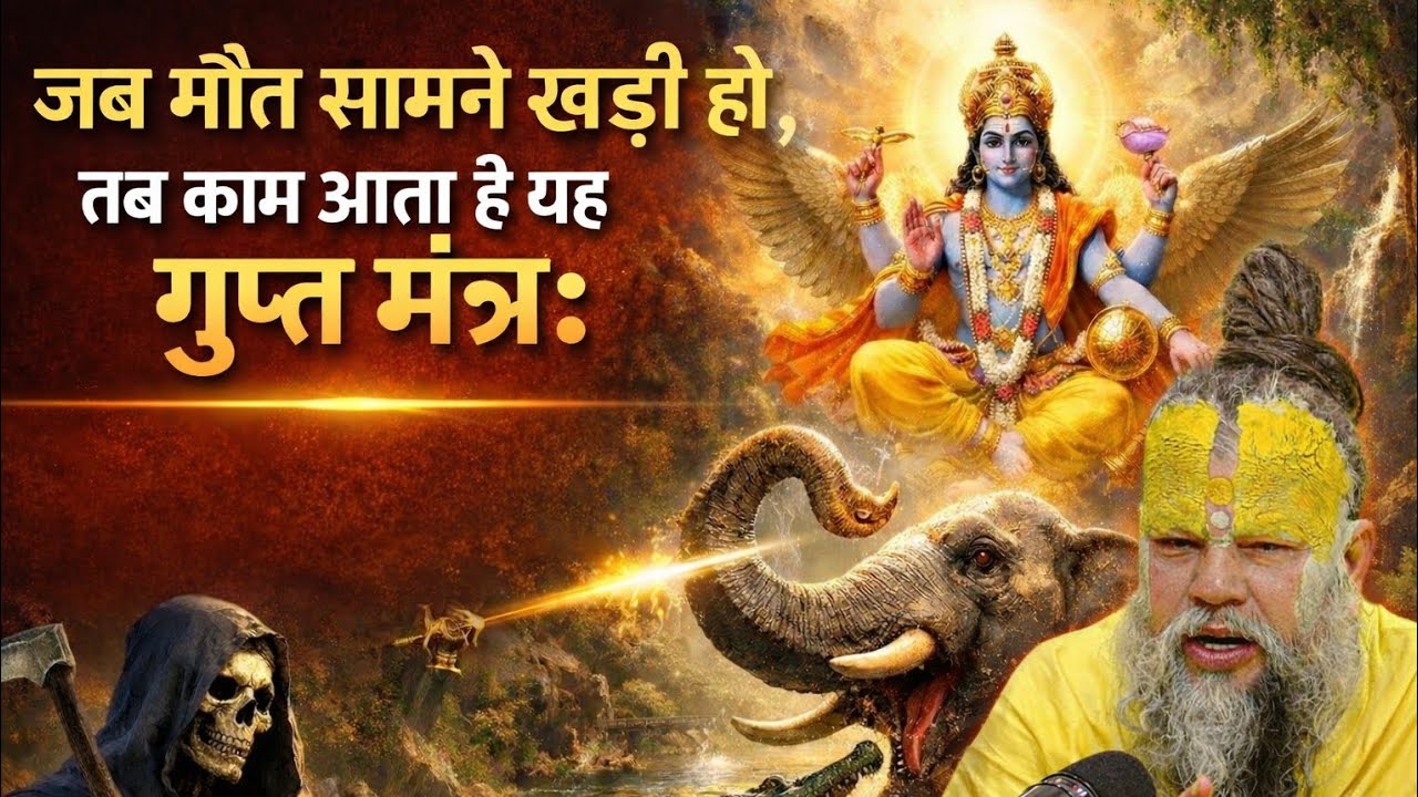जब कोई रास्ता न बचे, तब यह मंत्र साक्षात् भगवान को बुला देगा! - गजेन्द्र मोक्ष का रहस्य