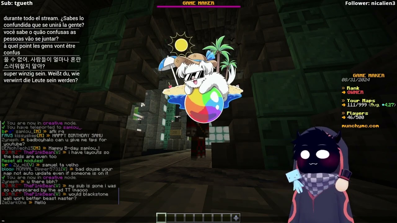 BadBoyHalo's VOD-  Building with viewers today  :D 🍎🎩🐮 8/31/24