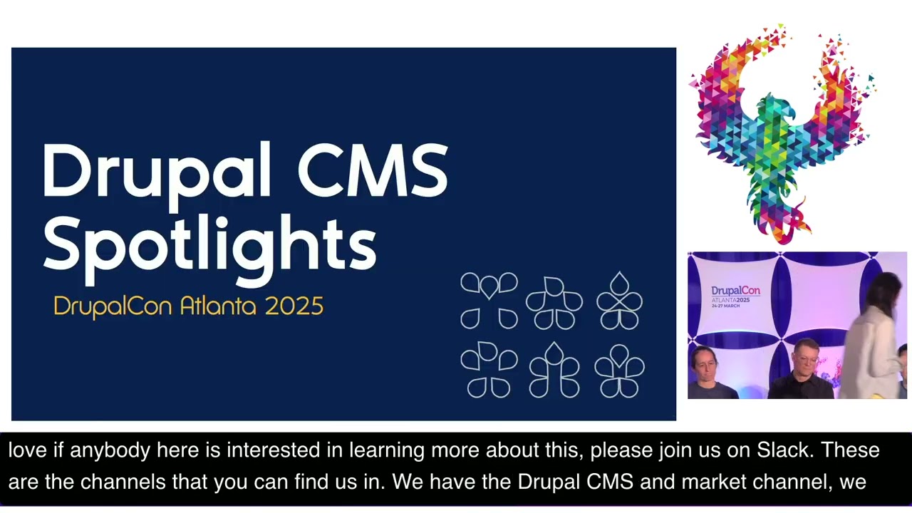 Keynote - Drupal CMS Spotlights | DrupalCon Atlanta 2025