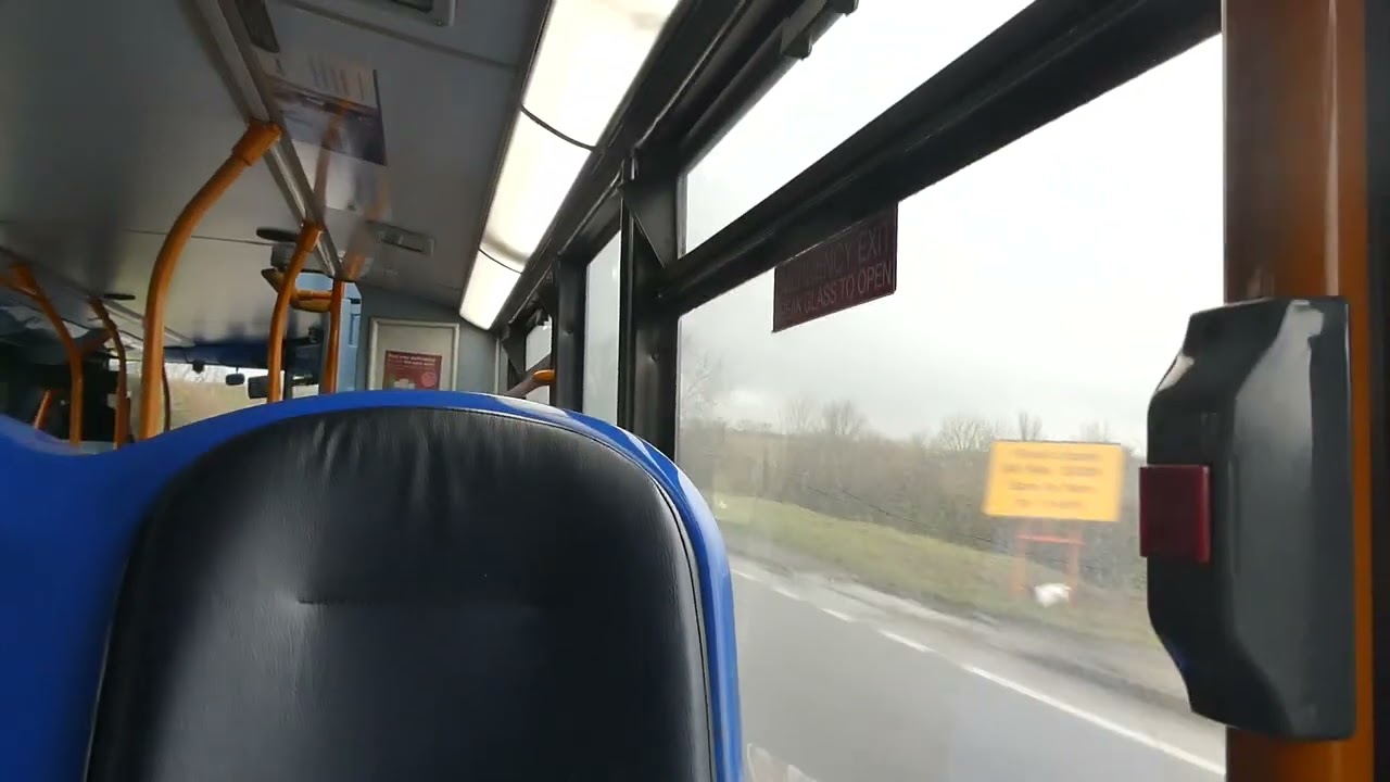 Stagecoach Midlands Scania N230UD ADL Enviro400 15814 AE12CKK - Route X91