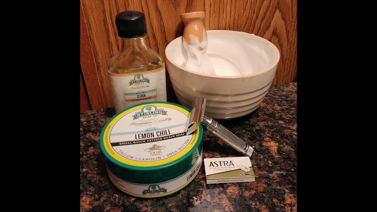 SOTD: Stirling Lemon Chill / Edwin Jagger DE89 Razor / Astra Blades / Stirling Citron