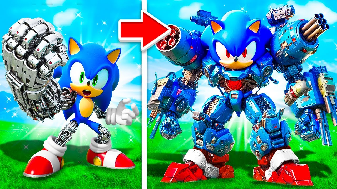 Обновление до MECHA SONIC в GTA 5