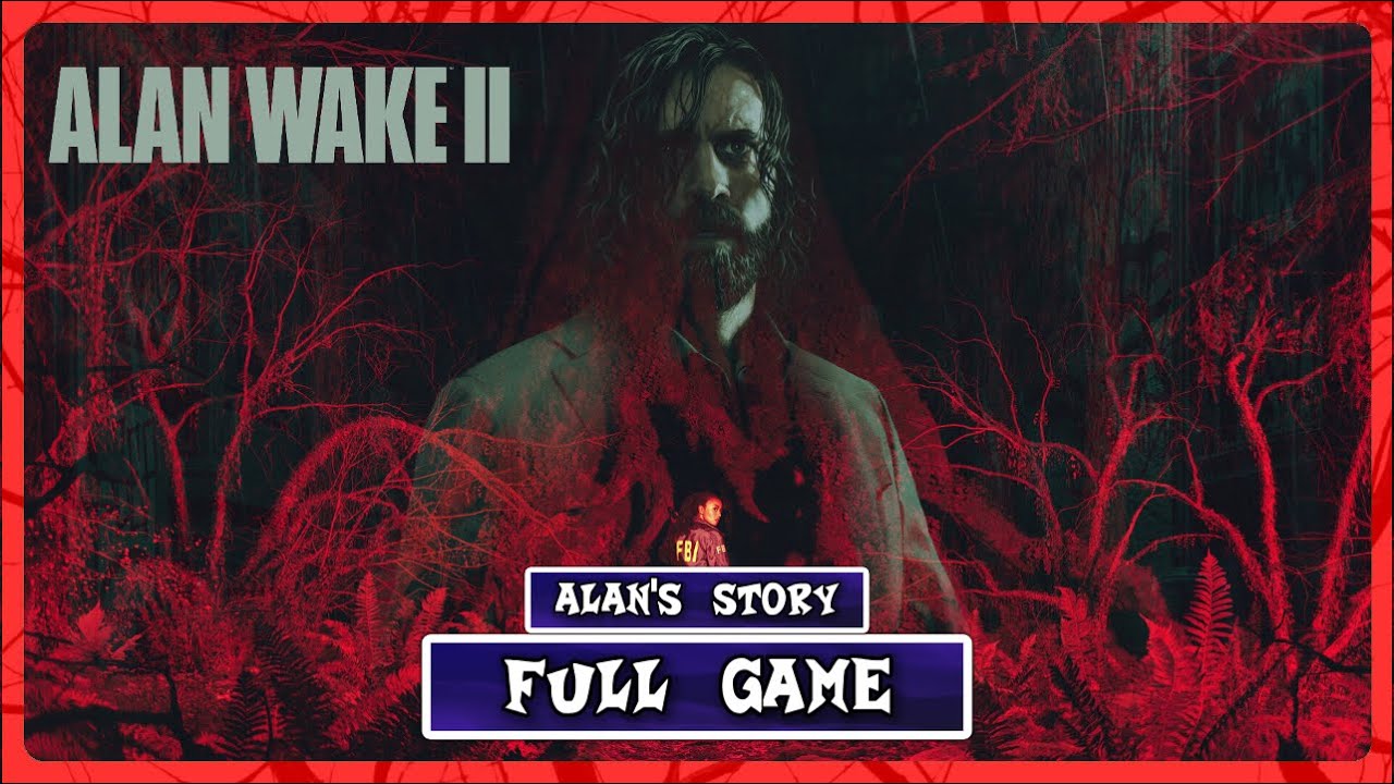 Alan wake 2 • Gameplay Walkthrough Full Game • No Commentary (Alan's Story)