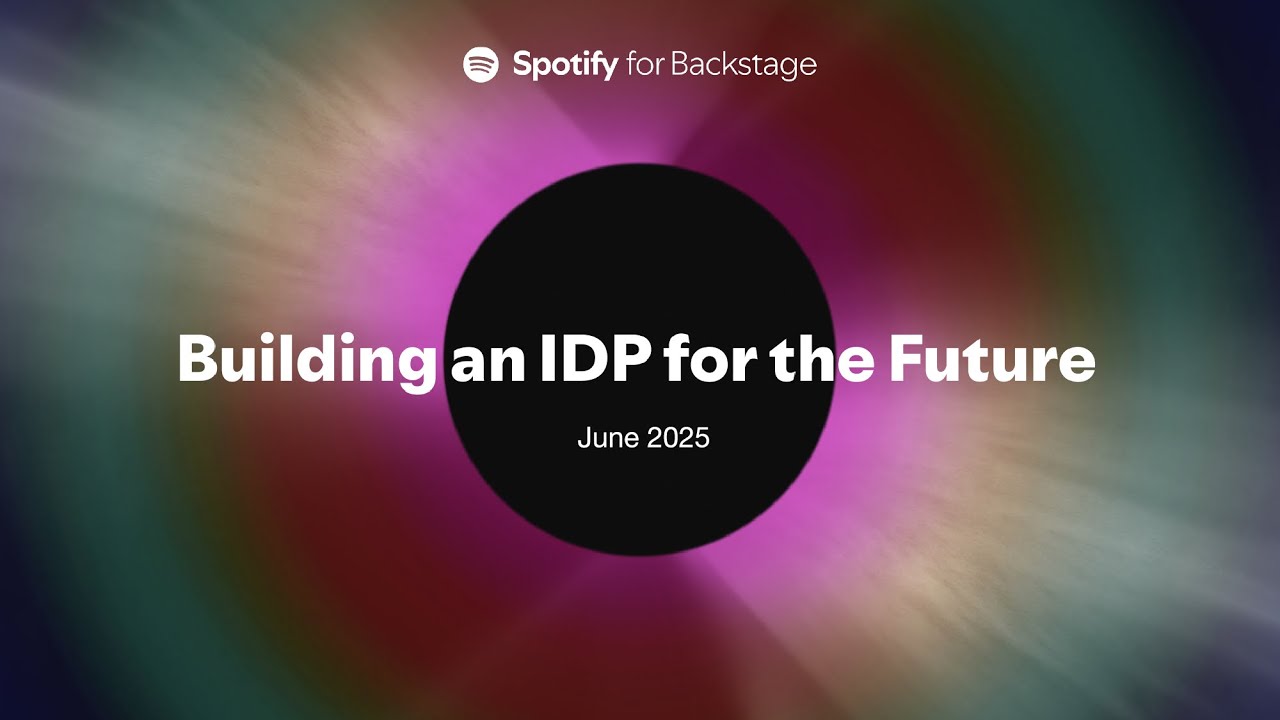 Spotify for Backstage Webinar, June 2025 | Building an IDP for the Future