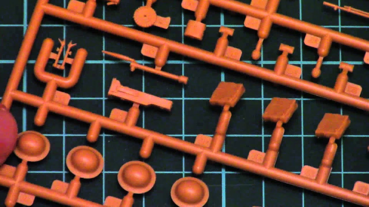 ICM 1/35 WWI US Infantry Weapon and Equipment (35688)